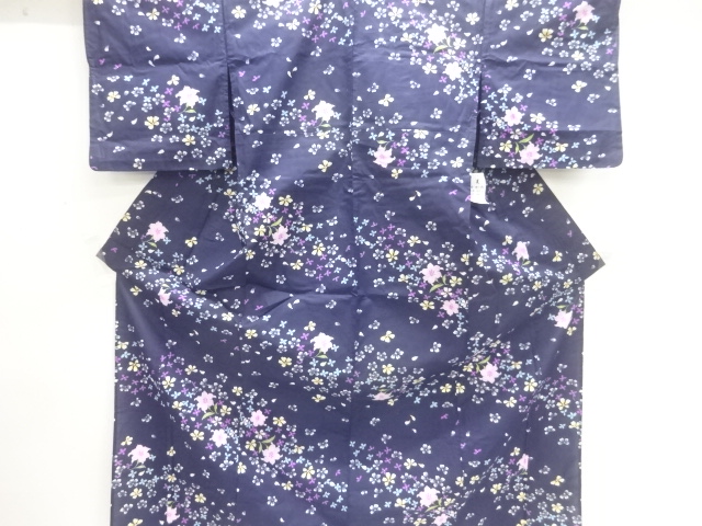花模様浴衣